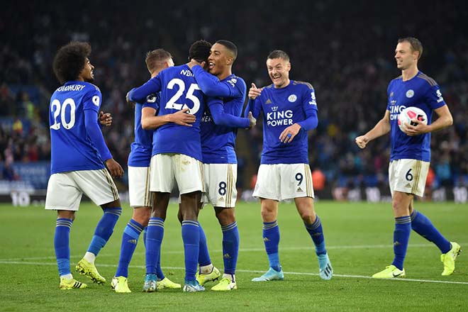 Leicester top 3 Ngoại hạng Anh: MU & Arsenal "ngửi khói", dễ hết cửa vào top 4 - 1