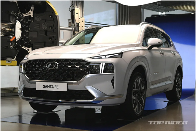 Hyundai SantaFe 2021 lột xác dù chỉ là bản nâng cấp