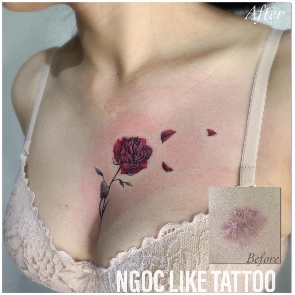 Mẹ 3 con ở Hà Nội cắn răng đi xăm 15 tiếng và cái kết bất ngờ - 4