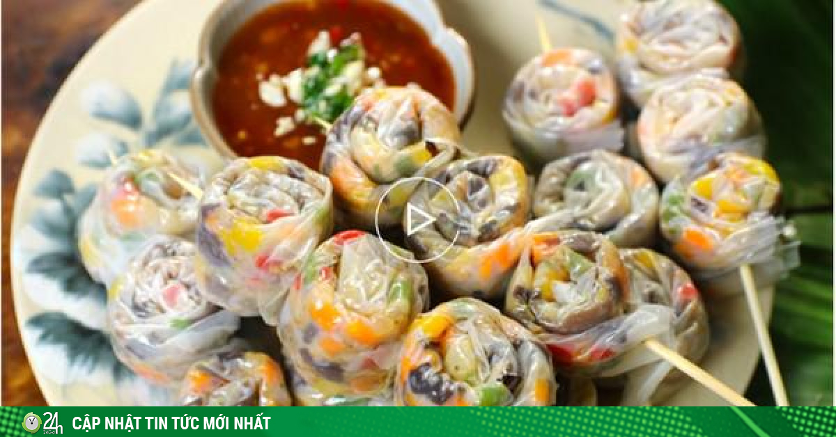 Cuối tuần làm món bánh tráng lụi Tây Nguyên 'thần thánh' theo cách sau ...
