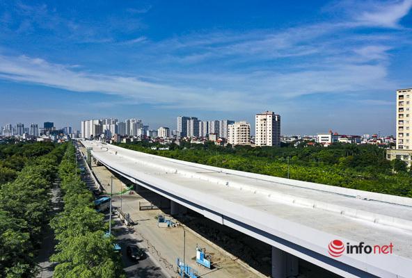 Toàn cảnh đường vành đai 3 Hà Nội, dự kiến thông xe trong tháng 10 - 2