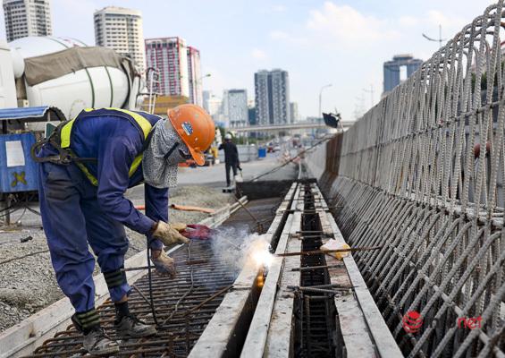 Toàn cảnh đường vành đai 3 Hà Nội, dự kiến thông xe trong tháng 10 - 4