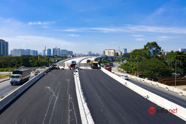 Toàn cảnh đường vành đai 3 Hà Nội, dự kiến thông xe trong tháng 10 - 8