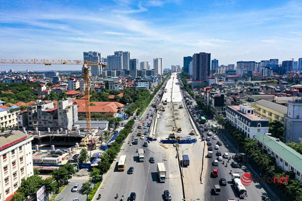 Toàn cảnh đường vành đai 3 Hà Nội, dự kiến thông xe trong tháng 10 - 11