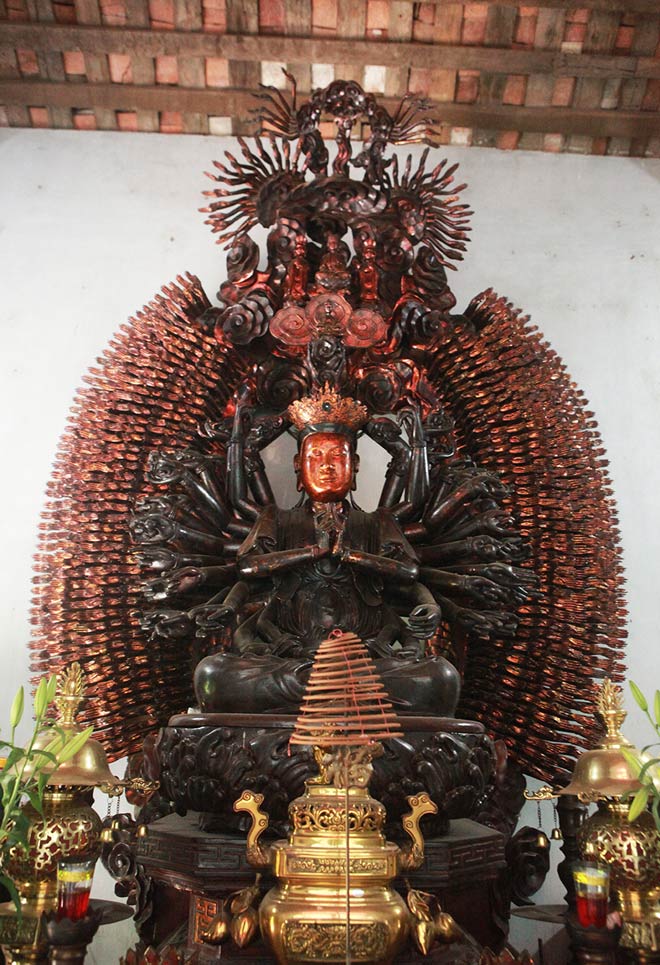 Lắp "mắt thần" theo dõi ngày đêm bảo vật nhiều tay nhất Việt Nam - 11