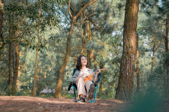 Ghé thăm rừng thông lớn nhất Hà Nội, cực hợp “đi đu đưa” với hội cạ cứng mùa Hè này - 4