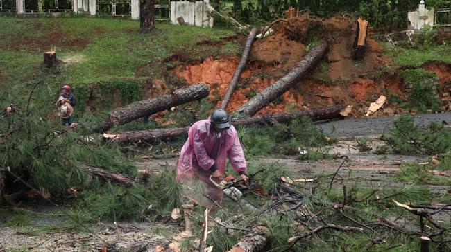 Sạt lở trong mưa to, Đà Lạt yêu cầu khách sạn di dời du khách - 4