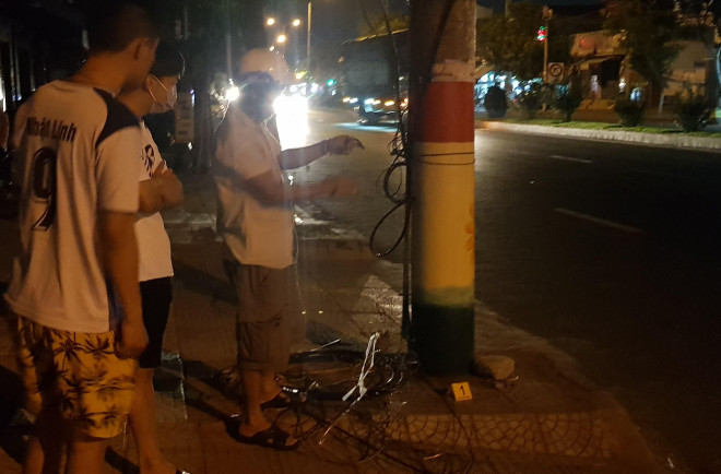 Đà Nẵng: Nam thanh niên bị dây cáp cắt ngang cổ khi đang chạy xe máy giữa đường - 2