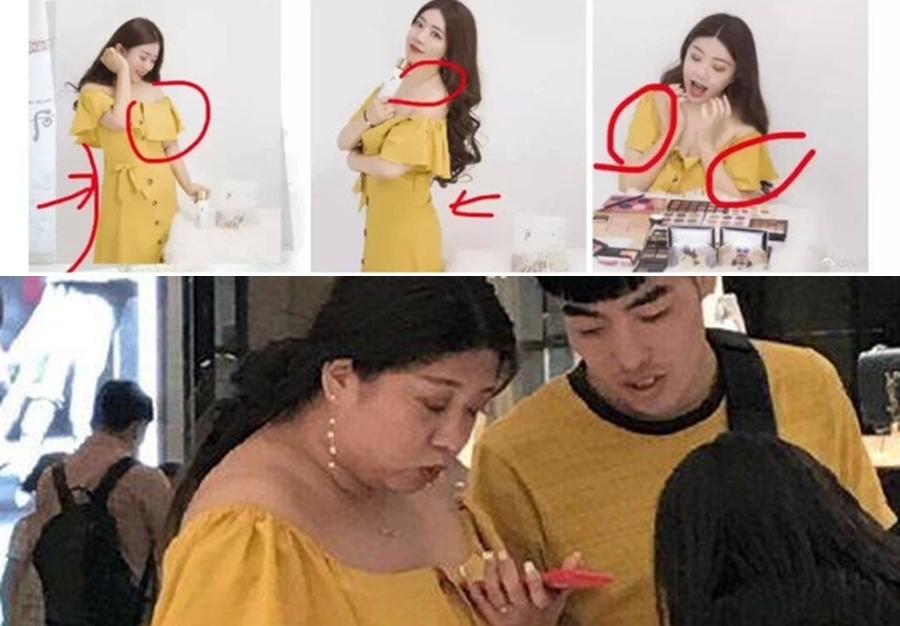 Thêm 1 hot girl Trung Quốc gây shock vì thân hình "trâu mộng" khác hẳn ảnh đăng mạng - 5