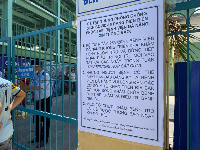 Nhiều bệnh nhân và người nhà trốn khỏi Bệnh viện Đà Nẵng trước lệnh cách ly - 2
