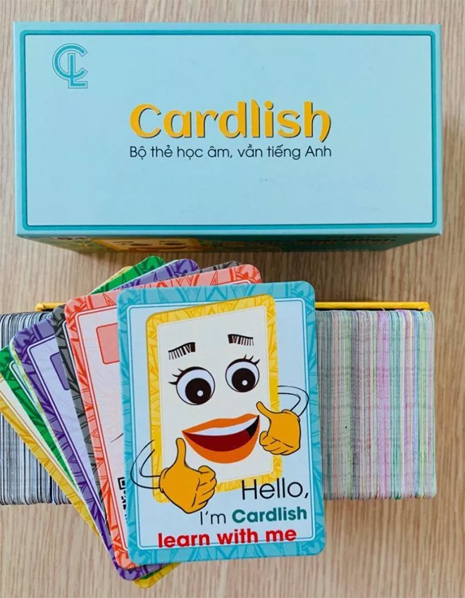 Thẻ học tiếng Anh Cardlish – Nâng cấp khả năng đọc nói tiếng Anh chuẩn bản địa - 1