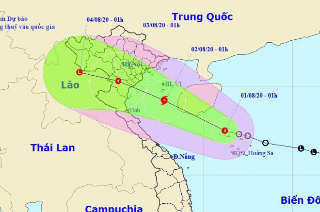 Áp thấp nhiệt đới khả năng mạnh lên thành bão, cả nước mưa dông - 1