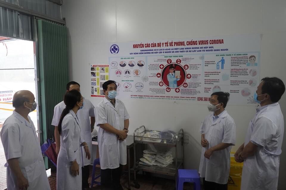 Đã có kết quả của 7 người tiếp xúc gần với bệnh nhân nhiễm COVID-19 ở Thái Bình - 1