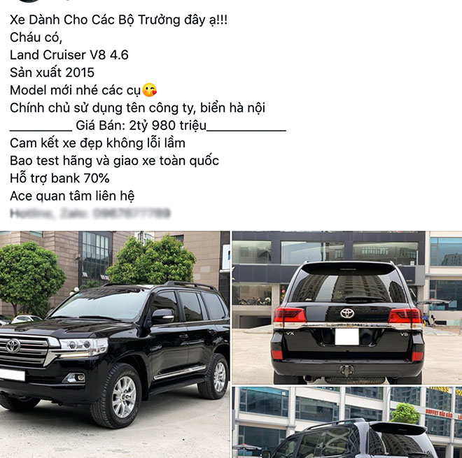 Xe SUV cỡ lớn Toyota Land Cruiser đời 2015, chạy chán bán vẫn lời - 2