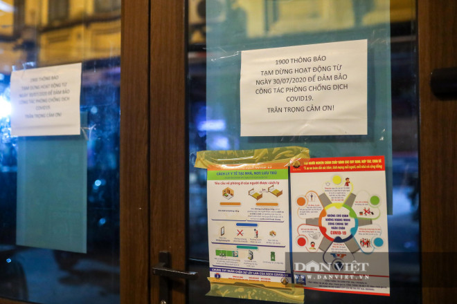 Hà Nội: Công an tuần tra, hàng quán đồng loạt thực hiện giãn cách từ 0h ngày 19/8 - 7