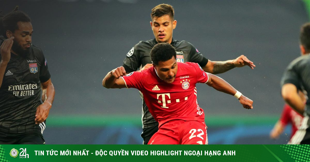 Gnabry, “hàng thải” Ngoại hạng Anh rực sáng Cúp C1: Trầm trồ solo “1 đánh 7”