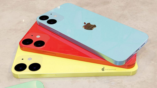 Concept iPhone 12 lên hình "rụng tim" với các phiên bản màu mới - 1