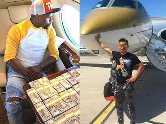 Thật hay đùa vụ võ sĩ Trung Quốc có 1 tỷ USD giàu như Mayweather? - 1