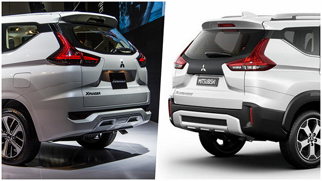 So sánh sự khác biệt giữa Mitsubishi Xpander Cross và Xpander AT - 6