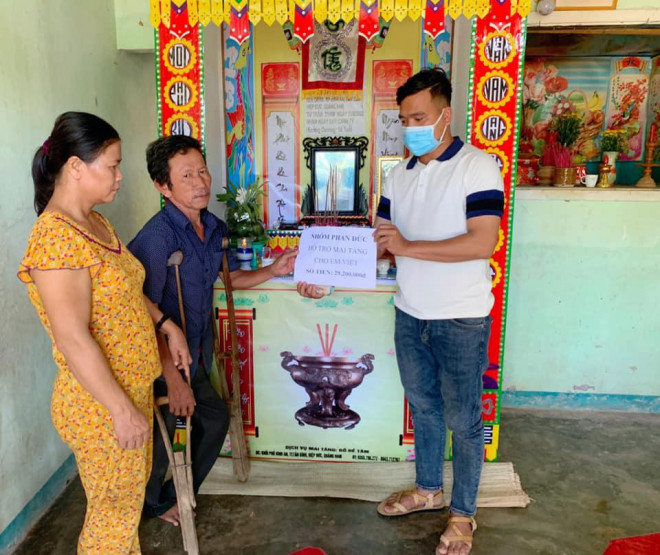 Đau đớn mất con, người cha tật nguyền vẫn nhường tiền hỗ trợ cho người khác - 3