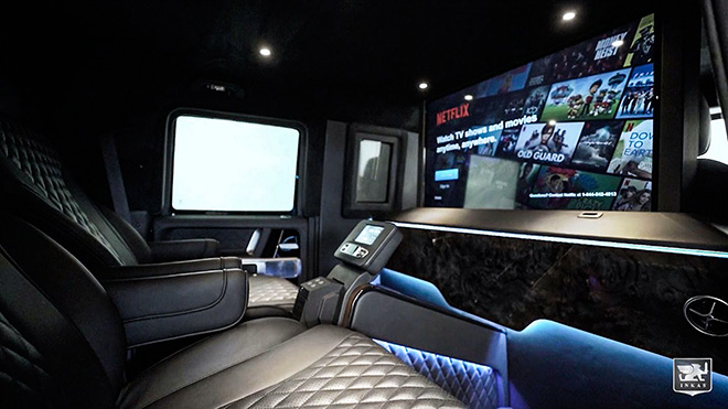 Mercedes-AMG G63 độ thành xe Limo và có khả năng chống đạn dành cho giới nhà giàu - 11