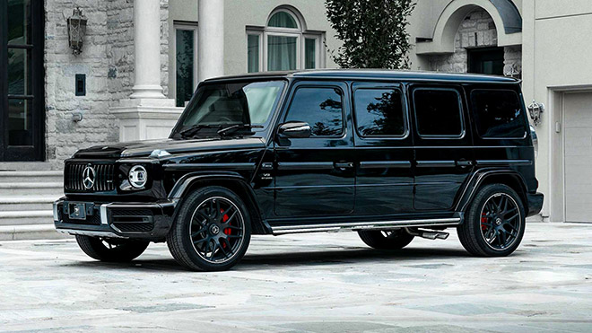 Mercedes-AMG G63 độ thành xe Limo và có khả năng chống đạn dành cho giới nhà giàu - 3