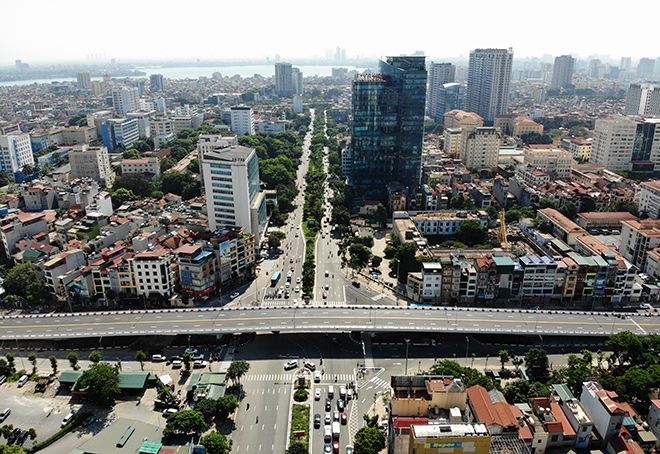 Cầu vượt trăm tỷ kết nối 3 quận ở Hà Nội trước ngày thông xe - 3