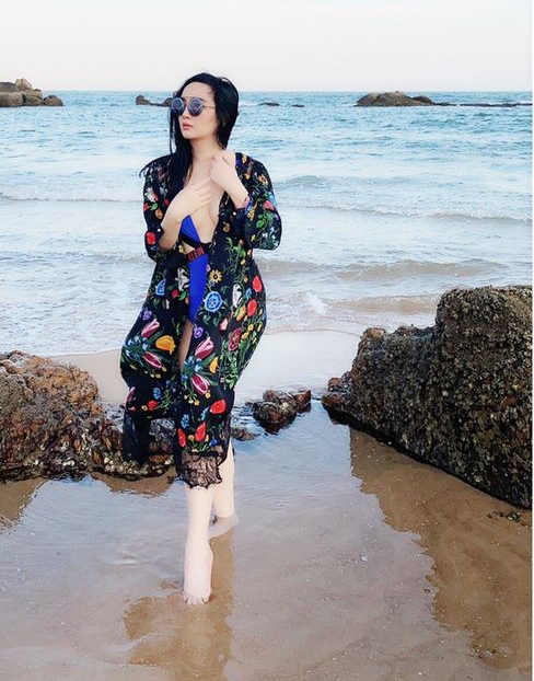 Diện bikini khoe sắc vóc ngọc ngà, Giáng My khiến nhiều người nhầm tưởng con gái - 2