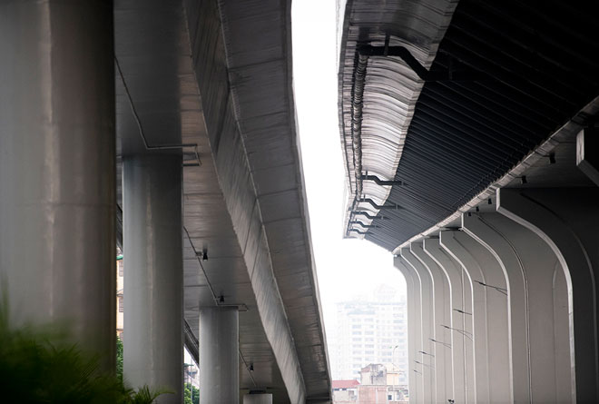 Diện mạo đường trên cao có kết cấu lạ, giải cứu “ngã tư ùn tắc” nổi tiếng nhất Hà Nội - 13