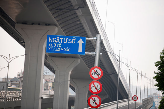 Diện mạo đường trên cao có kết cấu lạ, giải cứu “ngã tư ùn tắc” nổi tiếng nhất Hà Nội - 16