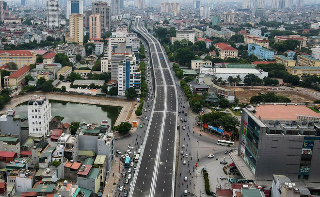 Diện mạo đường trên cao có kết cấu lạ, giải cứu “ngã tư ùn tắc” nổi tiếng nhất Hà Nội - 2