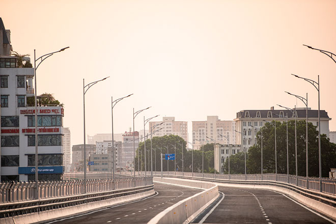 Diện mạo đường trên cao có kết cấu lạ, giải cứu “ngã tư ùn tắc” nổi tiếng nhất Hà Nội - 5