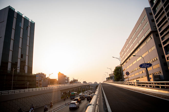 Diện mạo đường trên cao có kết cấu lạ, giải cứu “ngã tư ùn tắc” nổi tiếng nhất Hà Nội - 6