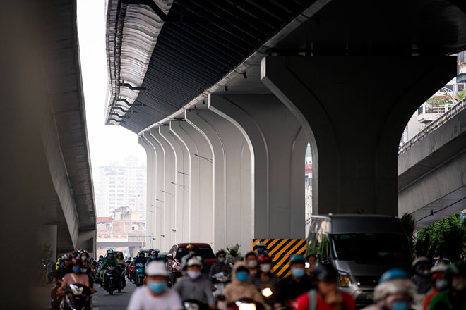 Diện mạo đường trên cao có kết cấu lạ, giải cứu “ngã tư ùn tắc” nổi tiếng nhất Hà Nội - 9