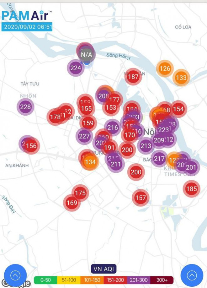Hà Nội và các tỉnh miền Bắc ô nhiễm không khí nghiêm trọng - 2