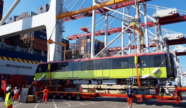 Clip: Đoàn tàu Nhổn-ga Hà Nội rời cảng Pháp về Việt Nam - 2