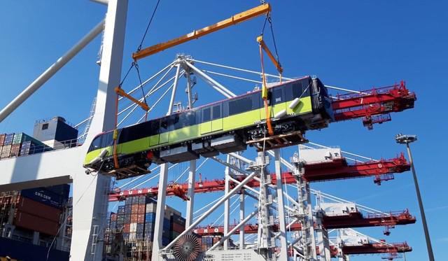 Clip: Đoàn tàu Nhổn-ga Hà Nội rời cảng Pháp về Việt Nam - 3