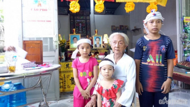 Mạnh thường quân giúp cụ bà 82 tuổi 1,8 tỷ đồng nuôi 3 cháu mồ côi sau TNGT - 1