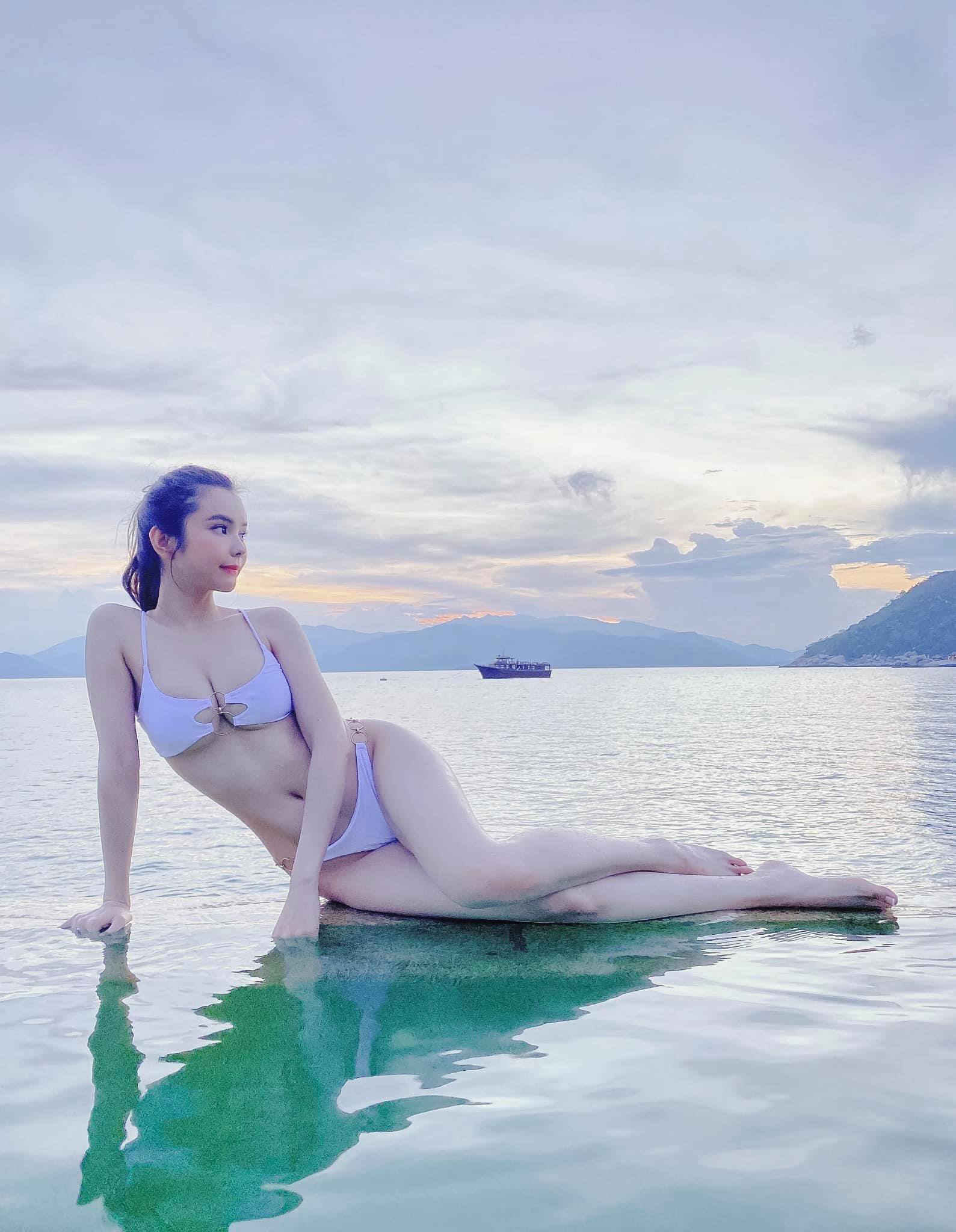 Hoa hậu Đồng Tháp dáng đẹp mê hồn, vòng 3 như báu vật - 3