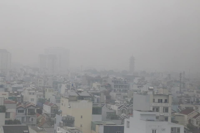 Sương mù bao trùm Sài Gòn, nhiều tòa nhà cao tầng bất ngờ “biến mất” - 9