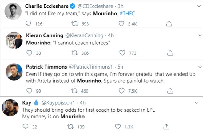 Mourinho chê học trò Tottenham lười biếng, bị dân mạng phản pháo gay gắt - 2