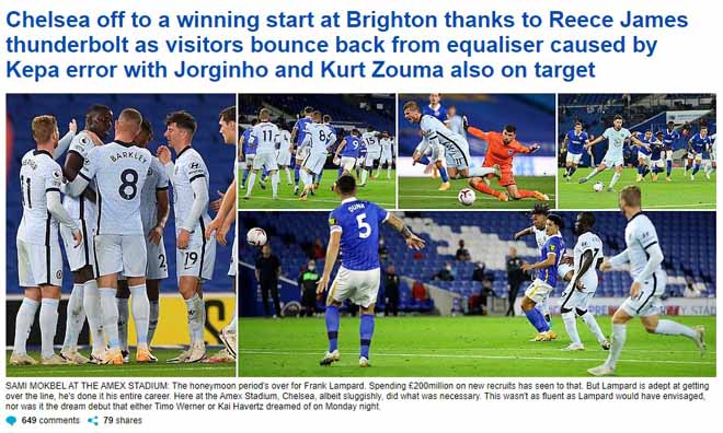 Chelsea đại thắng: Tân binh Werner ghi điểm, tung hô người hùng Reece James - 6