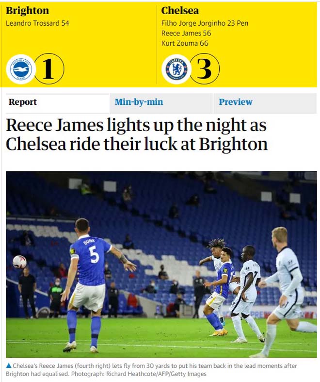 Chelsea đại thắng: Tân binh Werner ghi điểm, tung hô người hùng Reece James - 4
