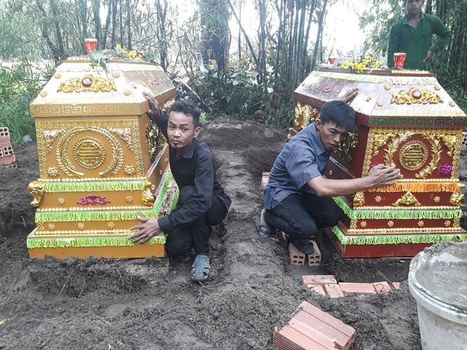 Đau xót tiễn đưa 5 em nhỏ bị đuối nước ở An Giang - 4