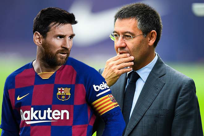 Barca - Messi lại căng thẳng: Chủ tịch "mặt dày" đòi M10 giảm lương vì lý do gì? - 2