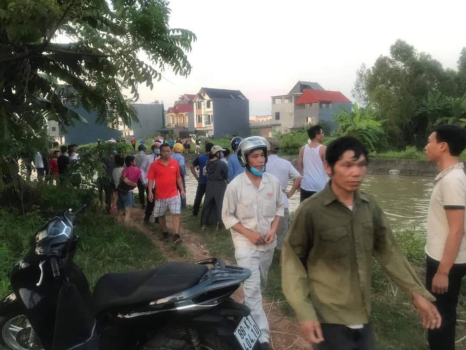 Xác định nguyên nhân ban đầu vụ 3 ông cháu rơi xuống sông tử vong - 2