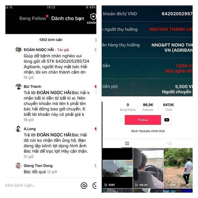 Ông Đoàn Ngọc Hải nổi giận vì bị mạo danh quyên tiền từ thiện - 2