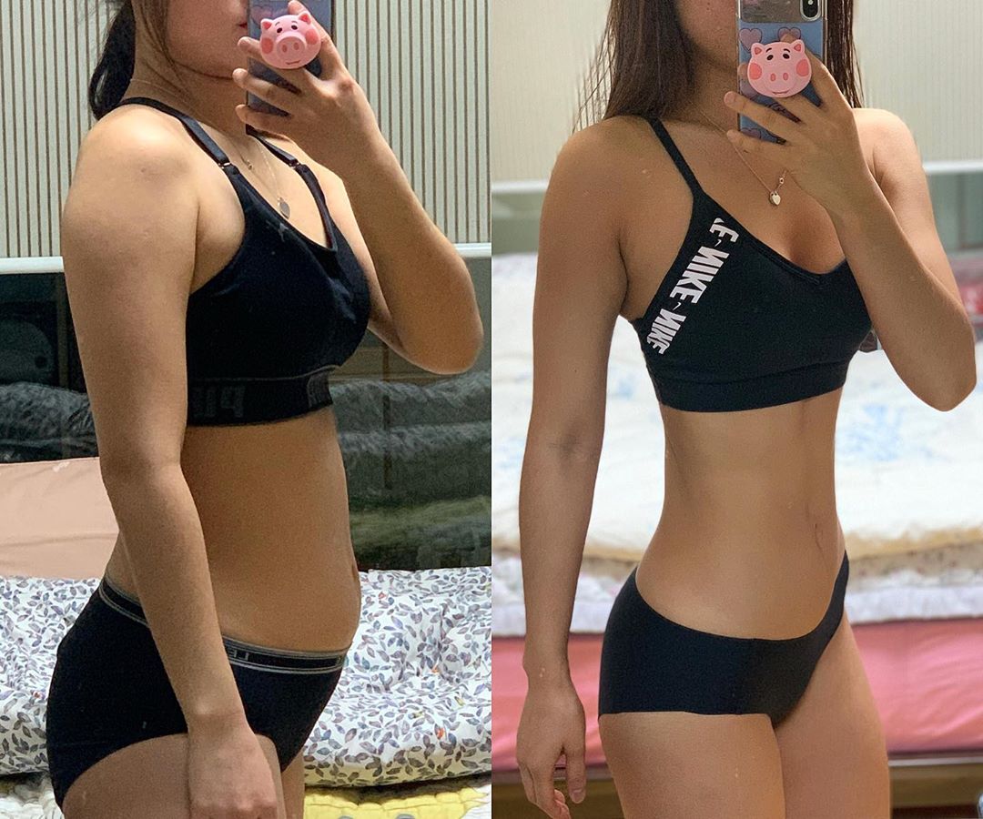 Người đẹp Hàn Quốc hô biến bụng mỡ thành bụng chuẩn múi đẹp như tranh - 2