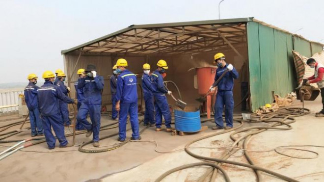 Toàn cảnh tăng tốc sửa chữa mặt cầu Thăng Long - 3