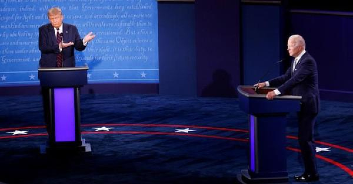 Ai thắng trong cuộc tranh luận đầu tiên, ông Trump hay ông Biden?